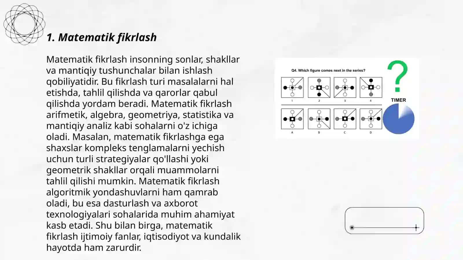 Xalqaro Baholash Dasturi 3