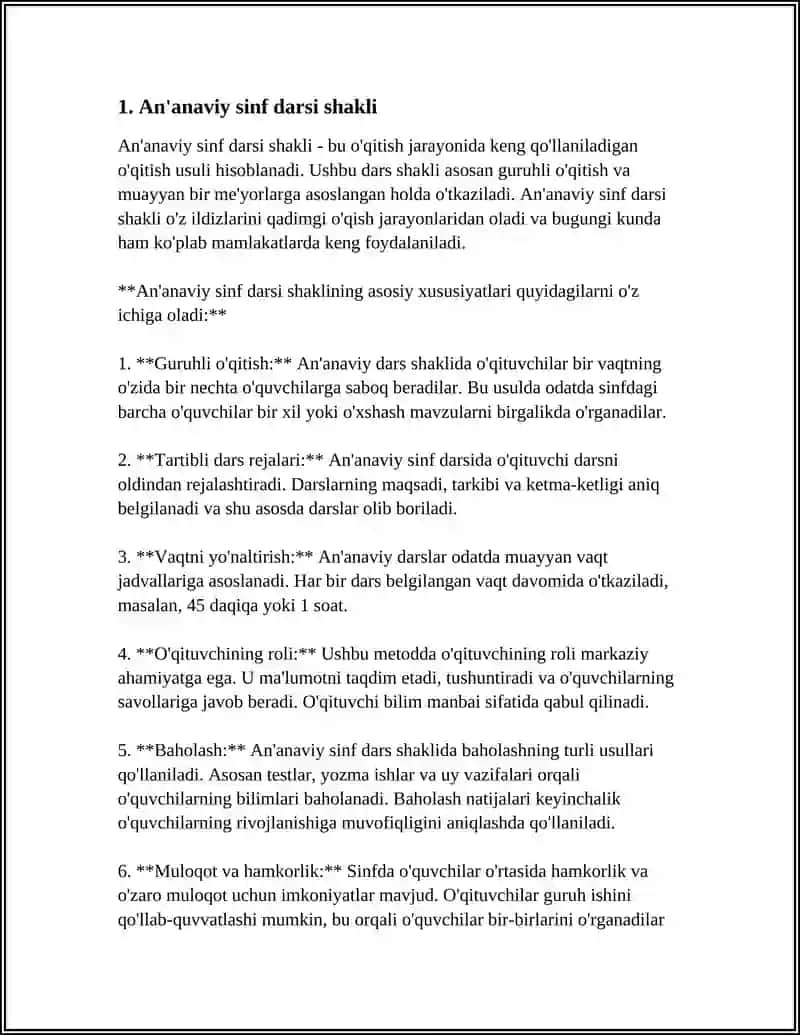 TA'LIMNI TASHKIL ETISH TURLARI VA SHAKLLARI 3