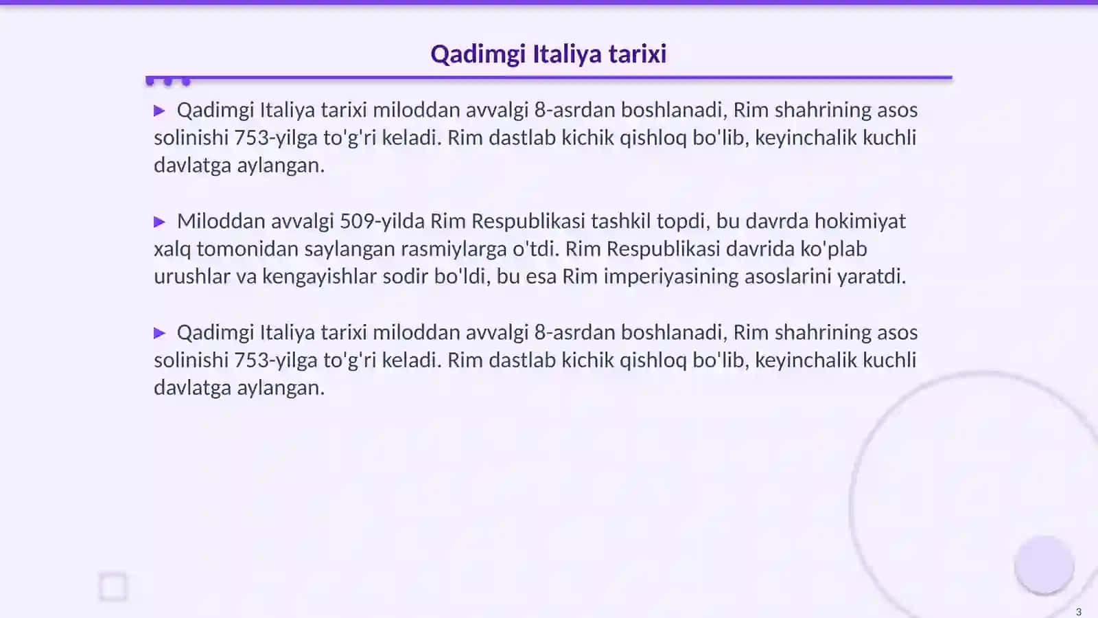 Qadimgi Italiya 3