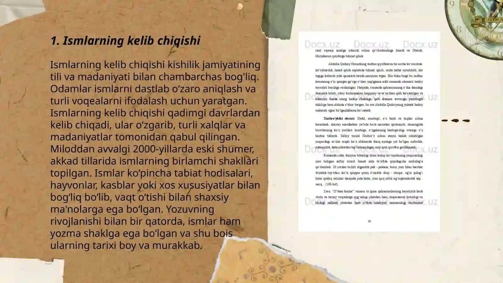 Hibat ul-haqoyiq asaridagi onomastika 3