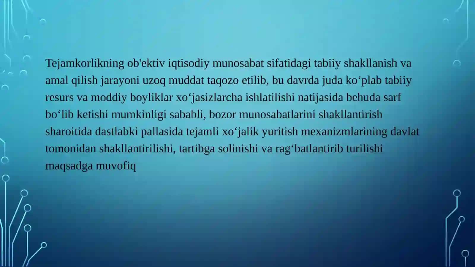 Ishlab chiqarish samaradorligi 3