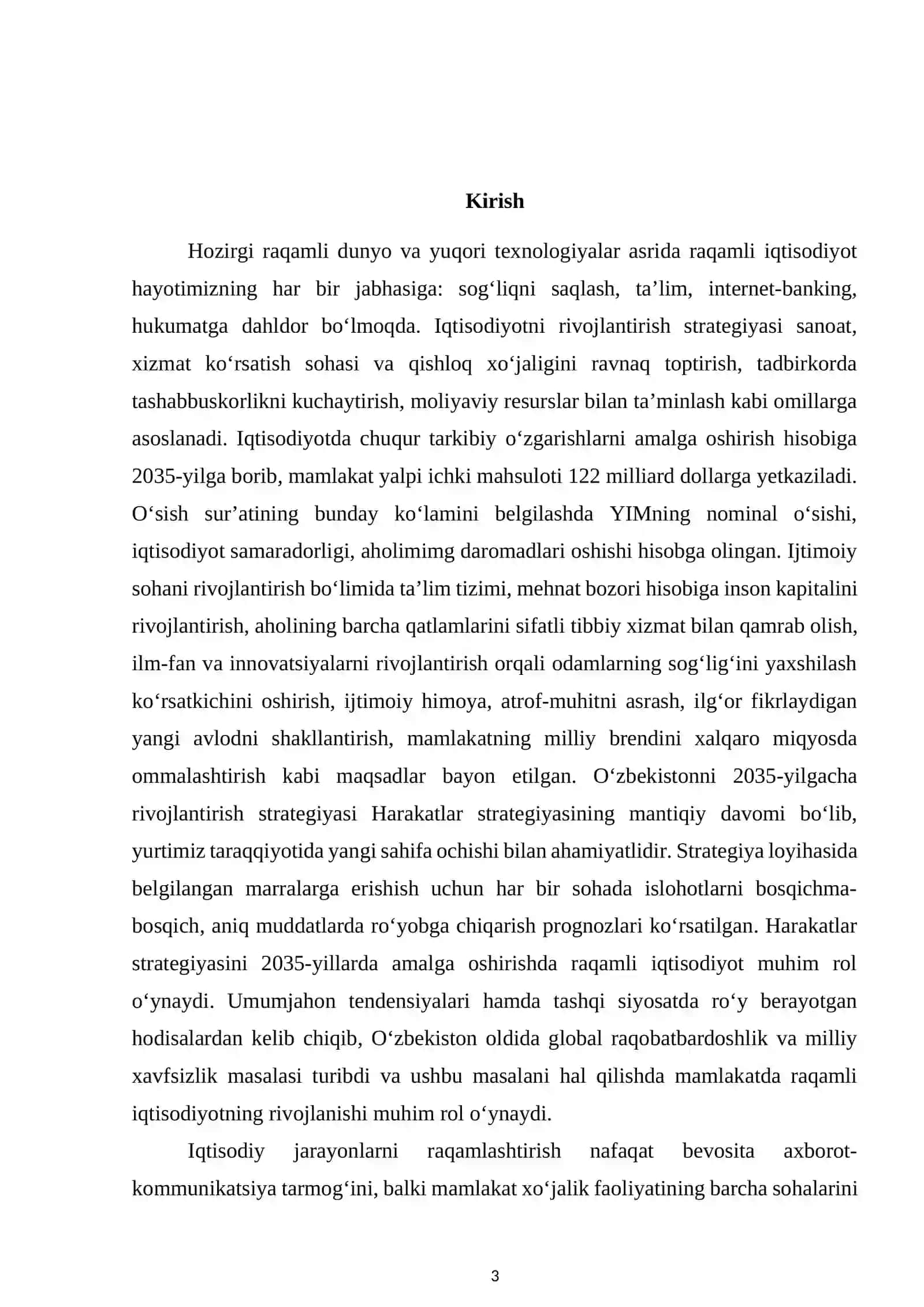 Yangi O‘zbekistonda raqamli texnologiyalardan foydalanish 3