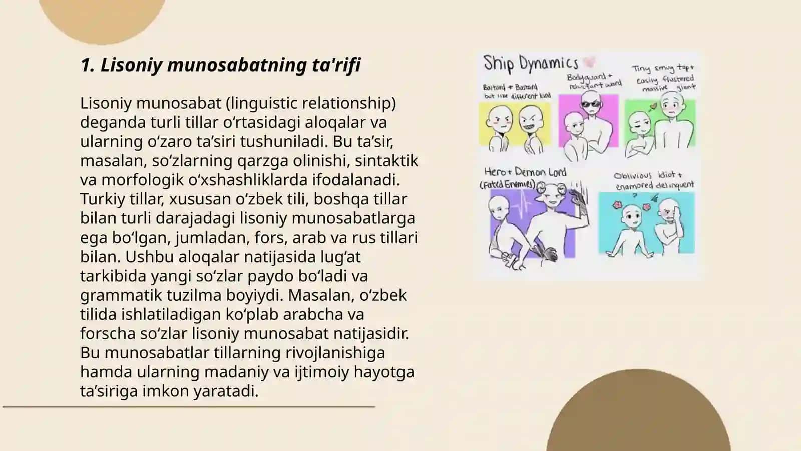 Lisoniy munosabat va uning turlari 3