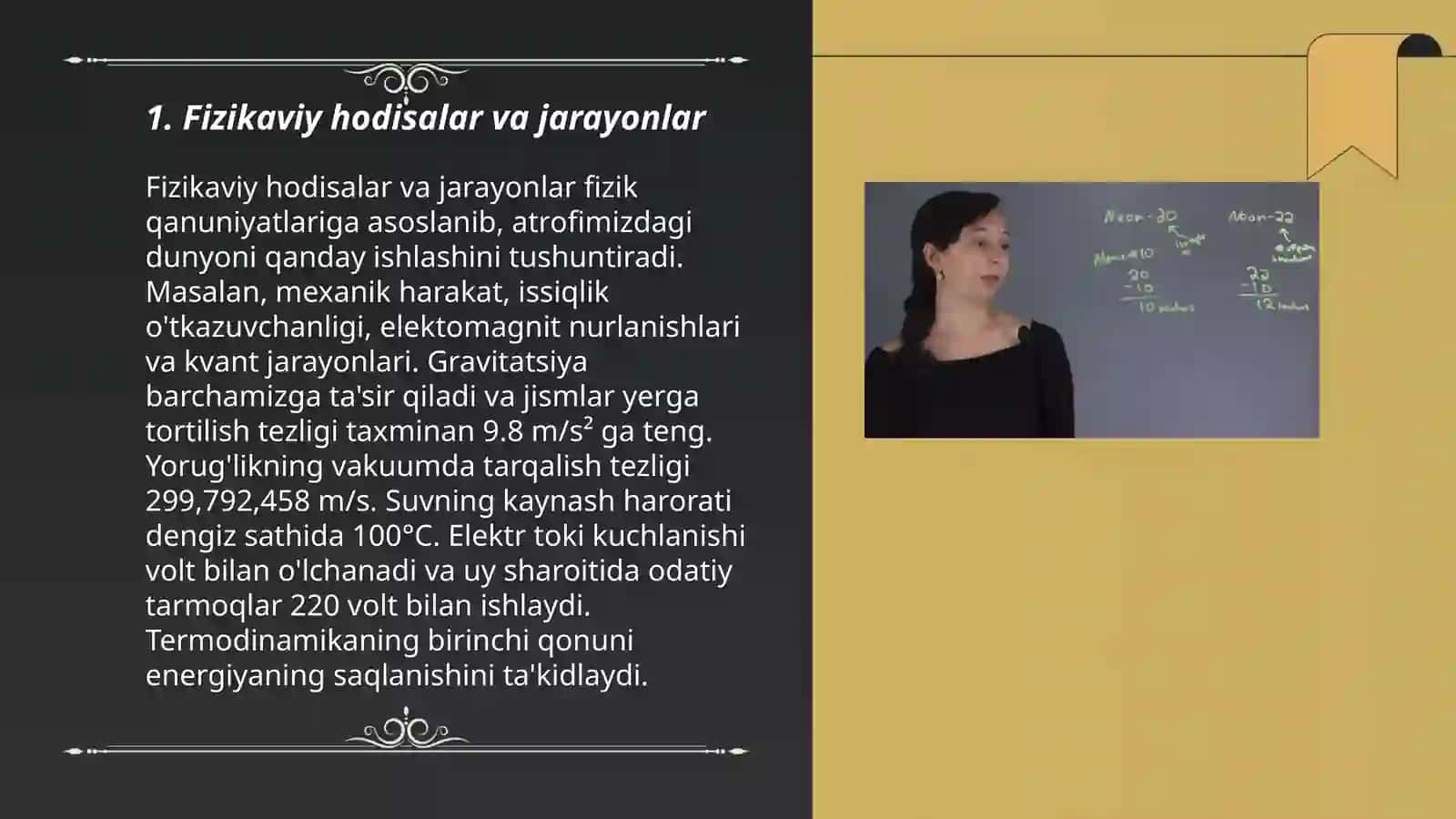 Tabiatga fizik va kimyoviy tasirlar 3