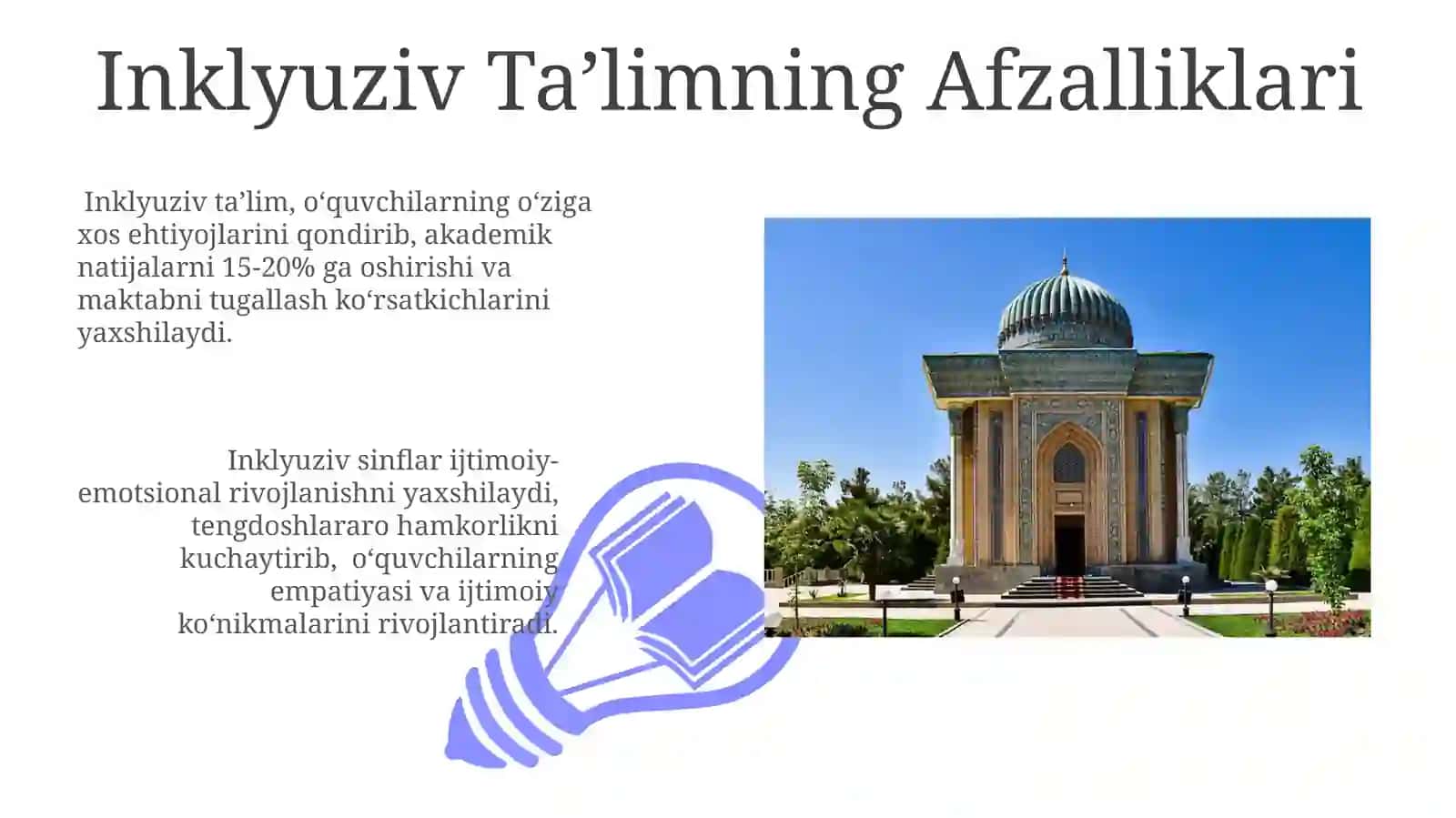 Inklyuziv Ta'limni Qo'llab-quvvatlash 3