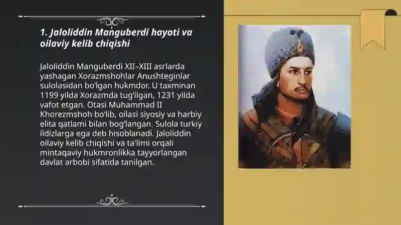 Jaloliddin Manguberdi vatan himoyachisi 3