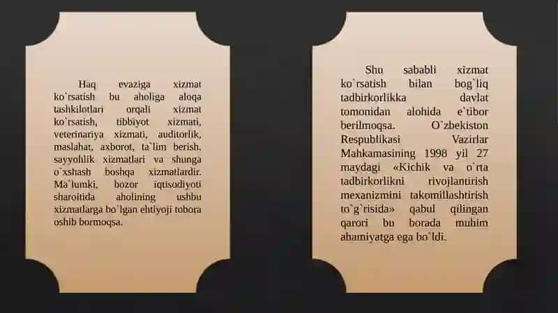 Haq evaziga xizmat ko‘rsatish shartnomasi 3
