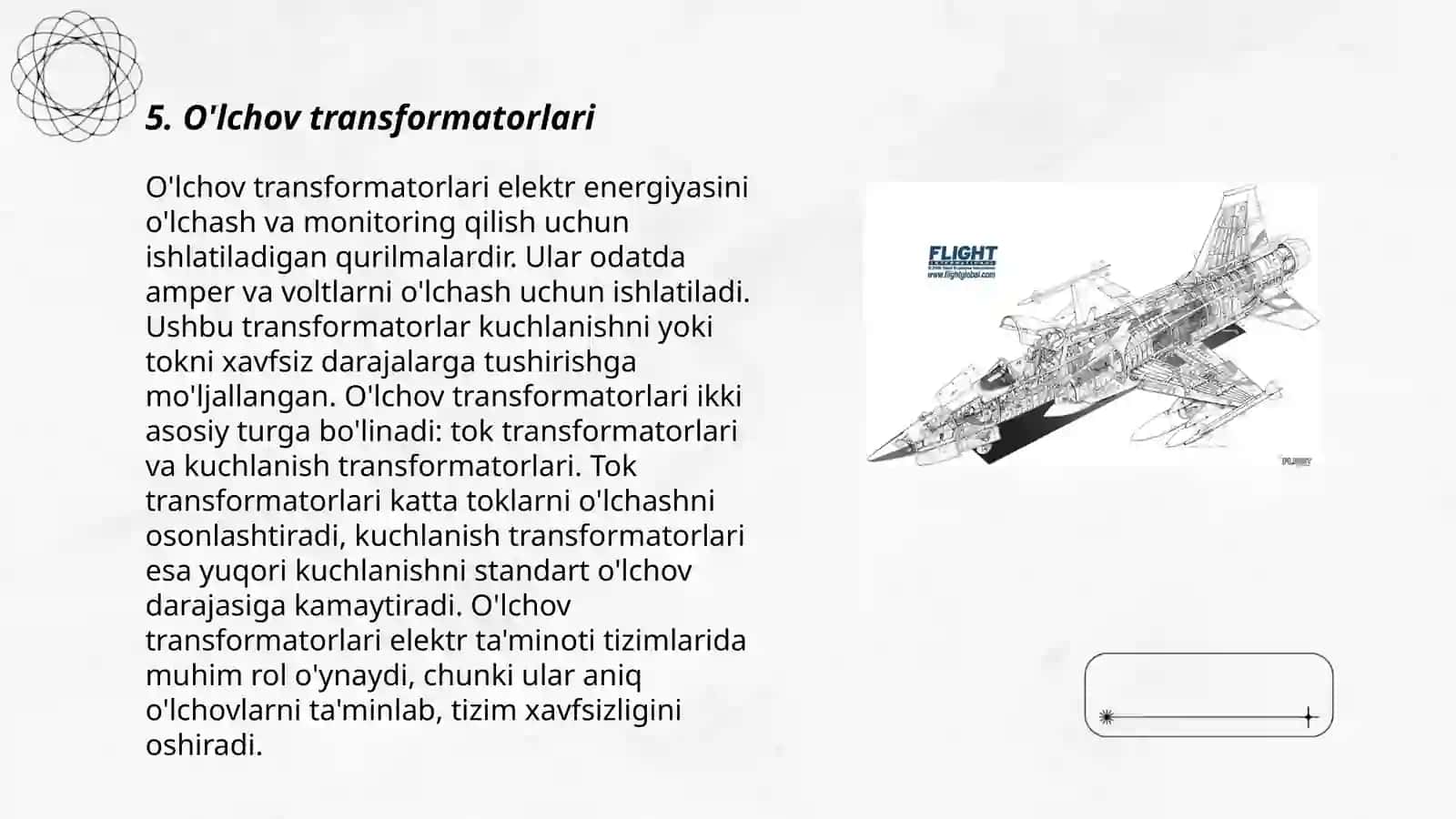 Transformatorlarning ish xaraktristikası, vektor diagrammasi, U simon xarakteristikası 3