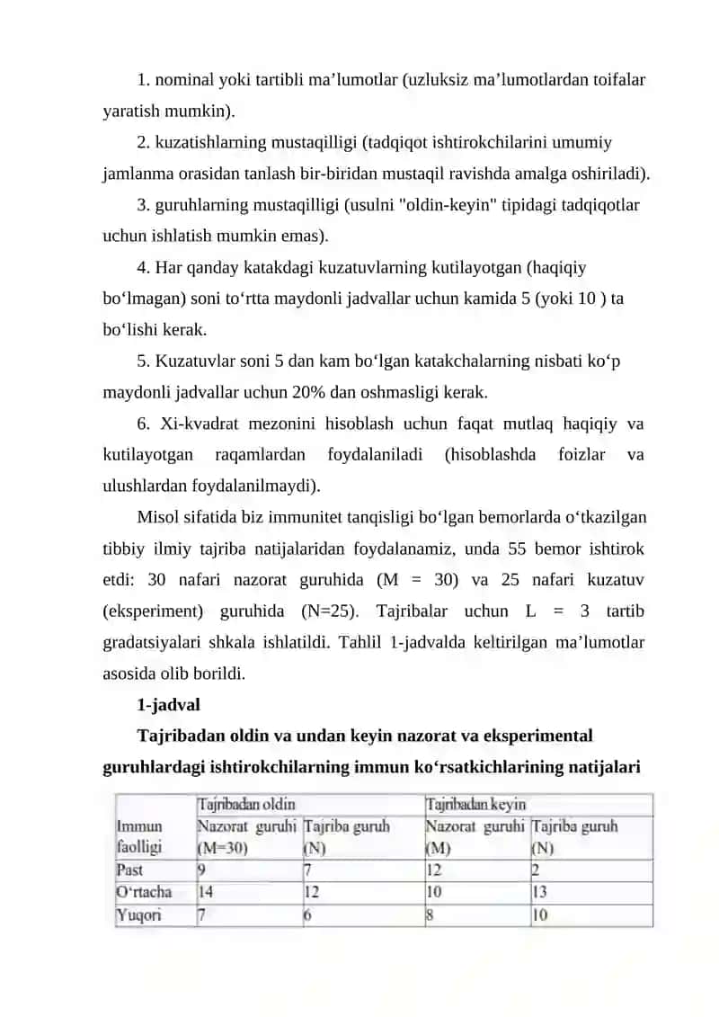 ENG QUVVATLI ME'ZONLAR. NEYMAN-PIRSON MEZONI, KOLMAGOROV MEZONI 3