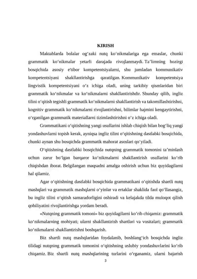 INGLIZ TILIDA GRAMMATIKANI MUKAMMAL O‘QITISHNING XUSUSIYATLARI 3
