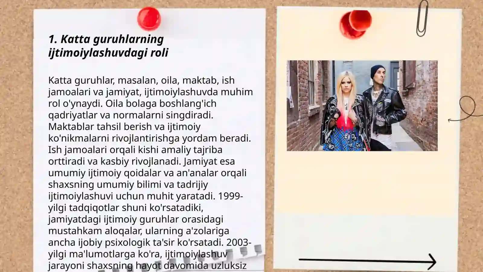 Shaxsning ijtimoiylashuvida katta va kichik guruhlarning ta'siri 3