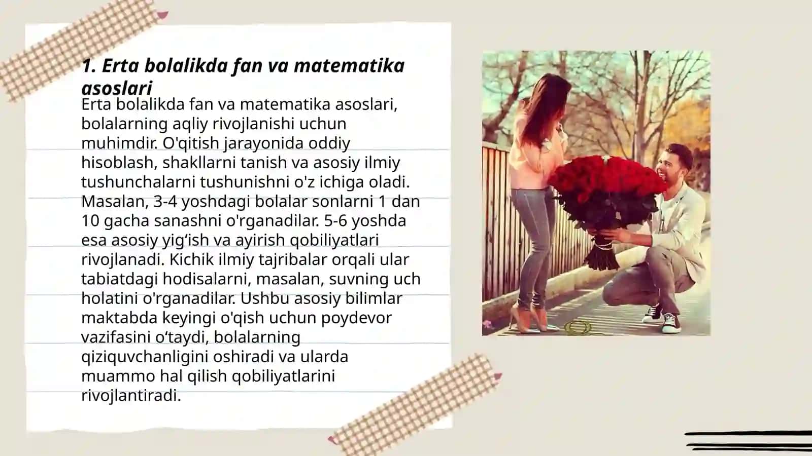 Erta bolalikda fan va matematika asoslari 3