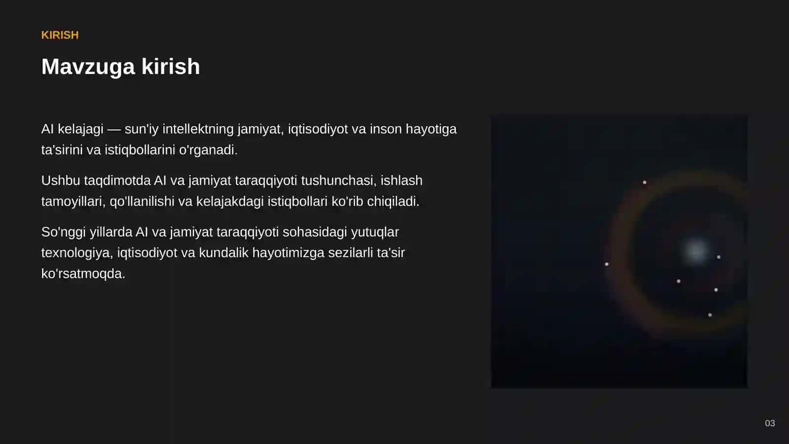 SUN'IY INTELLEKT • AI KELAJAGI VA JAMIYAT 3