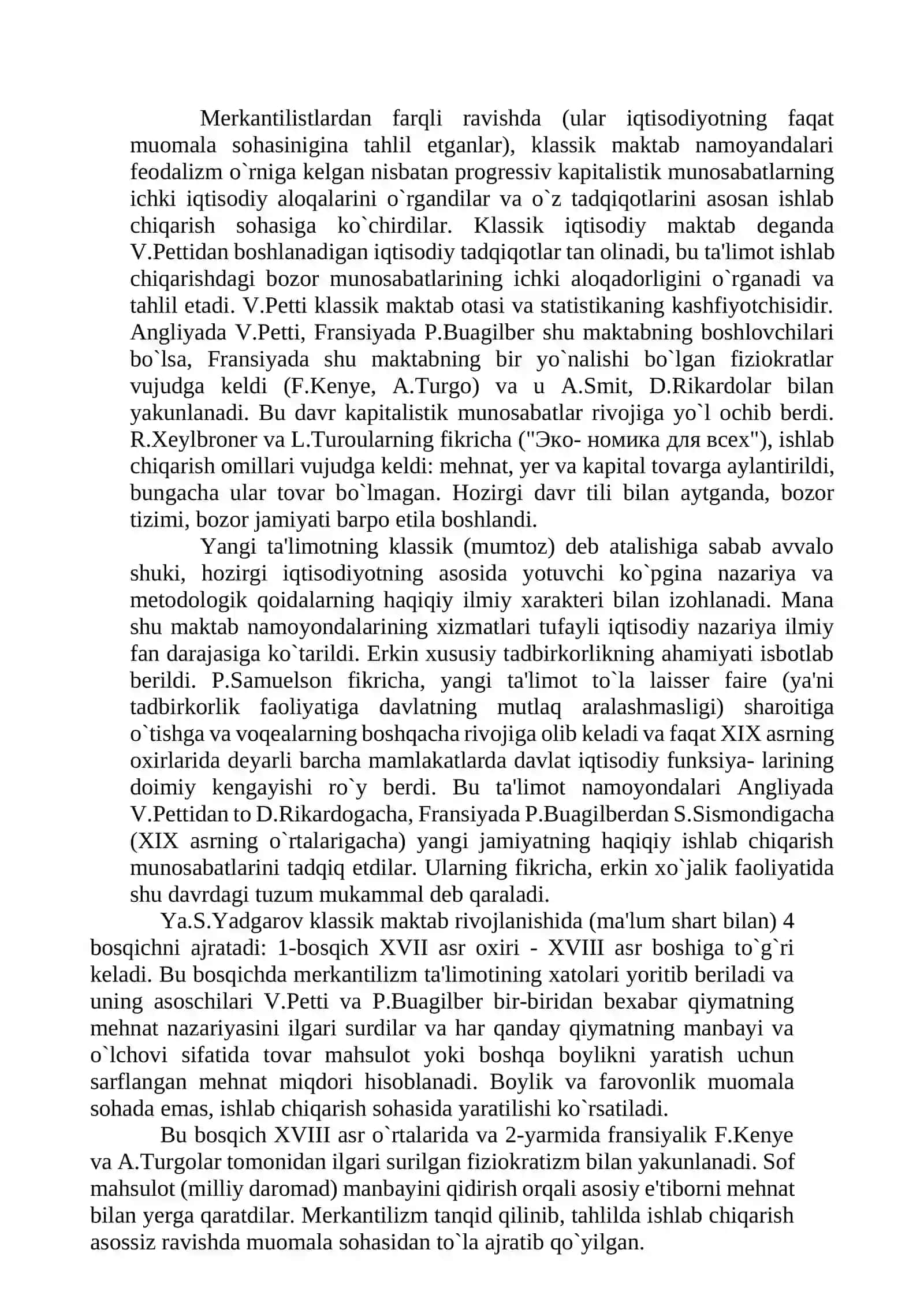 ANGLIYA VA FRANSIYADA KLASSIK IQTISODIY MAKTABNING VUJUDGA KELISHI (1-bosqich) 3