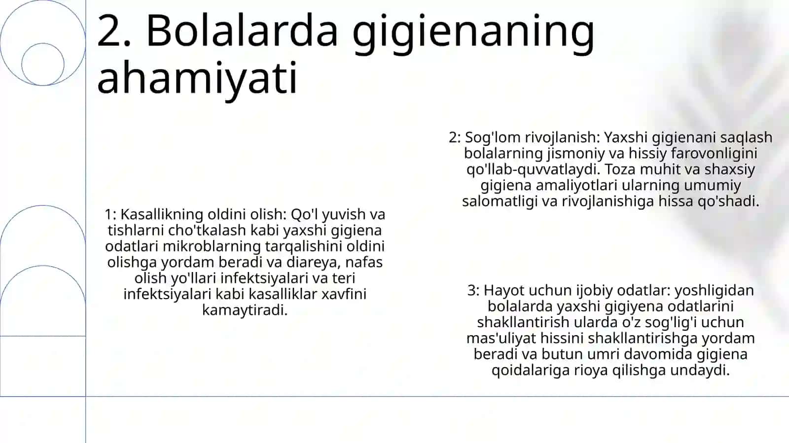 Umumtalim Maktablari Va Ixtisoslashtirilgan Bolalar Muassasalarida Bolalarni OʻQitish Gigiyenasi 3