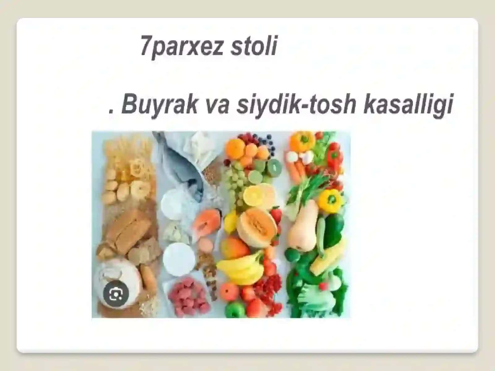 7-stol (Buyrak kasalliklarida asosiy parhez) 3