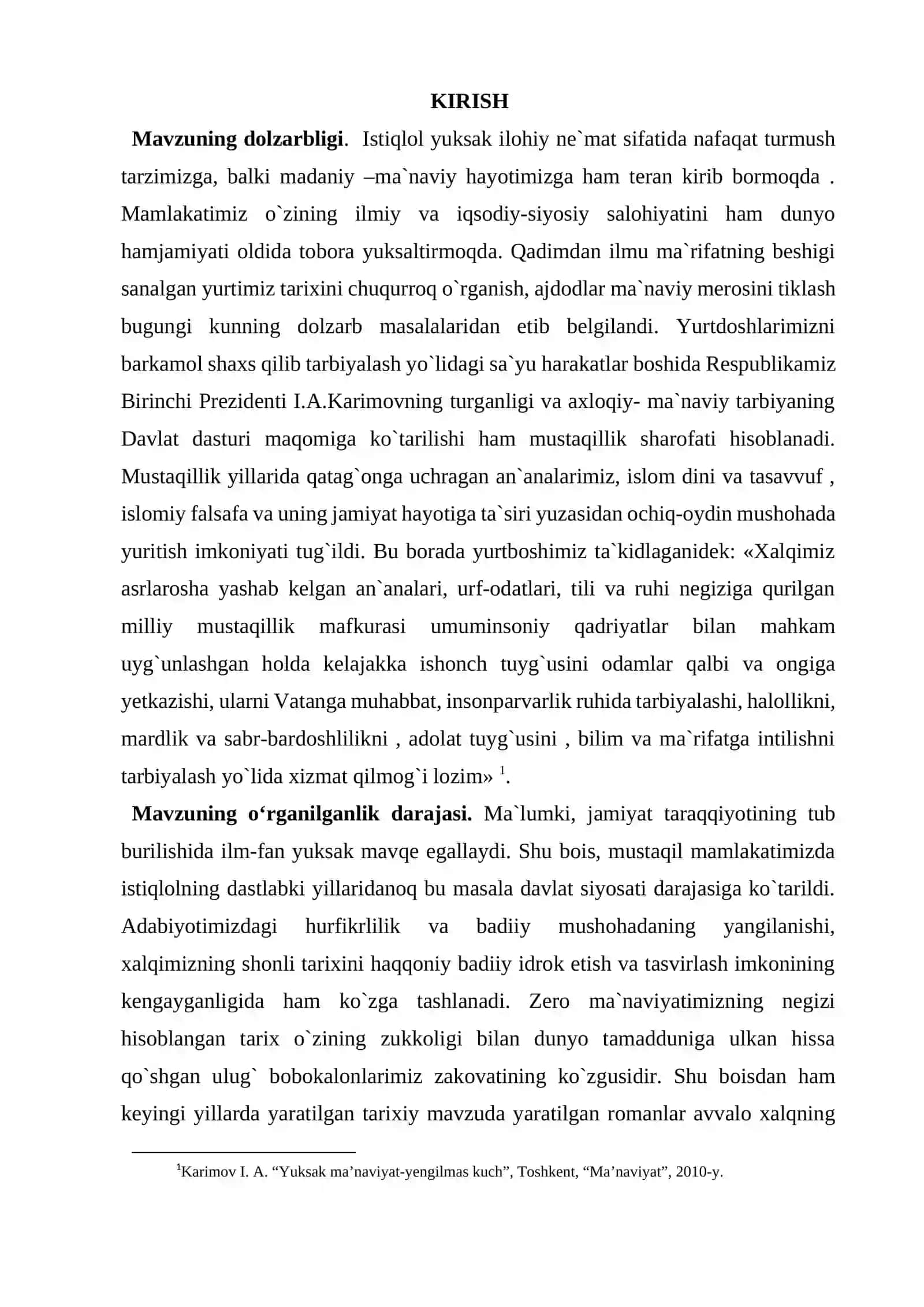 "O'tmishdan ertaklar" qissasida davr va shaxs talqini 3