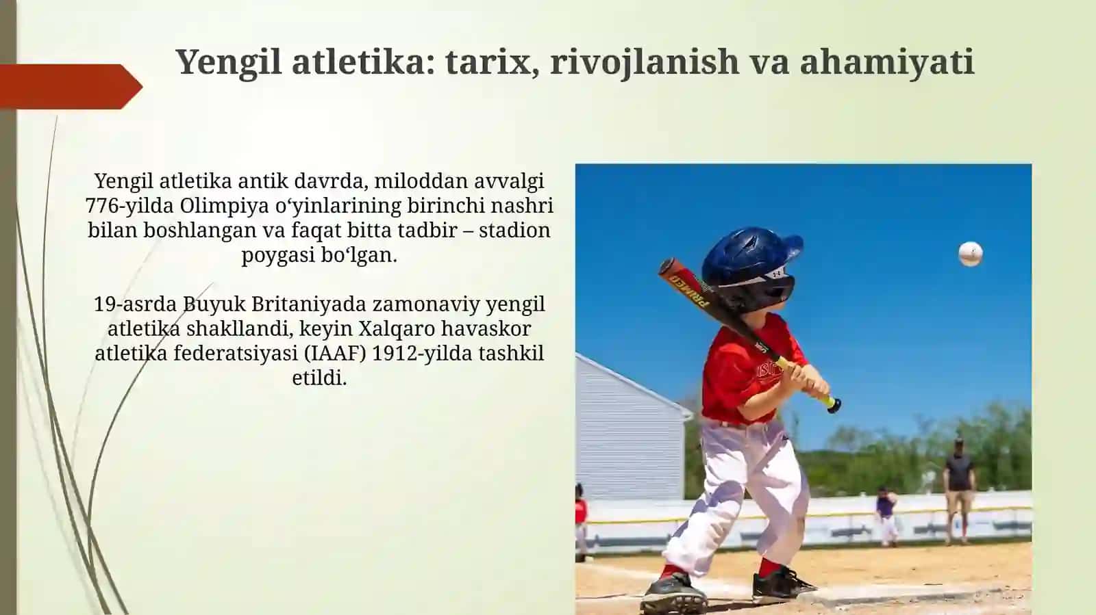 Yengilatletika asoslari 3