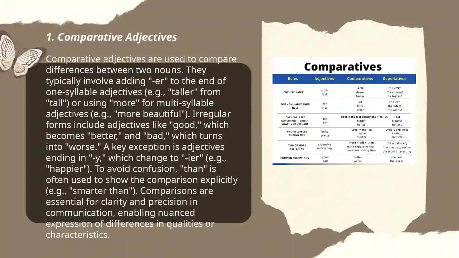 Comparatives 3