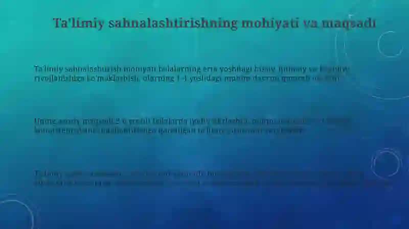 Ta'limiy sahnalashtirish 3