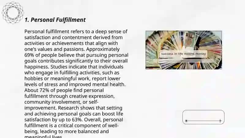 Personal Fulfillment 3