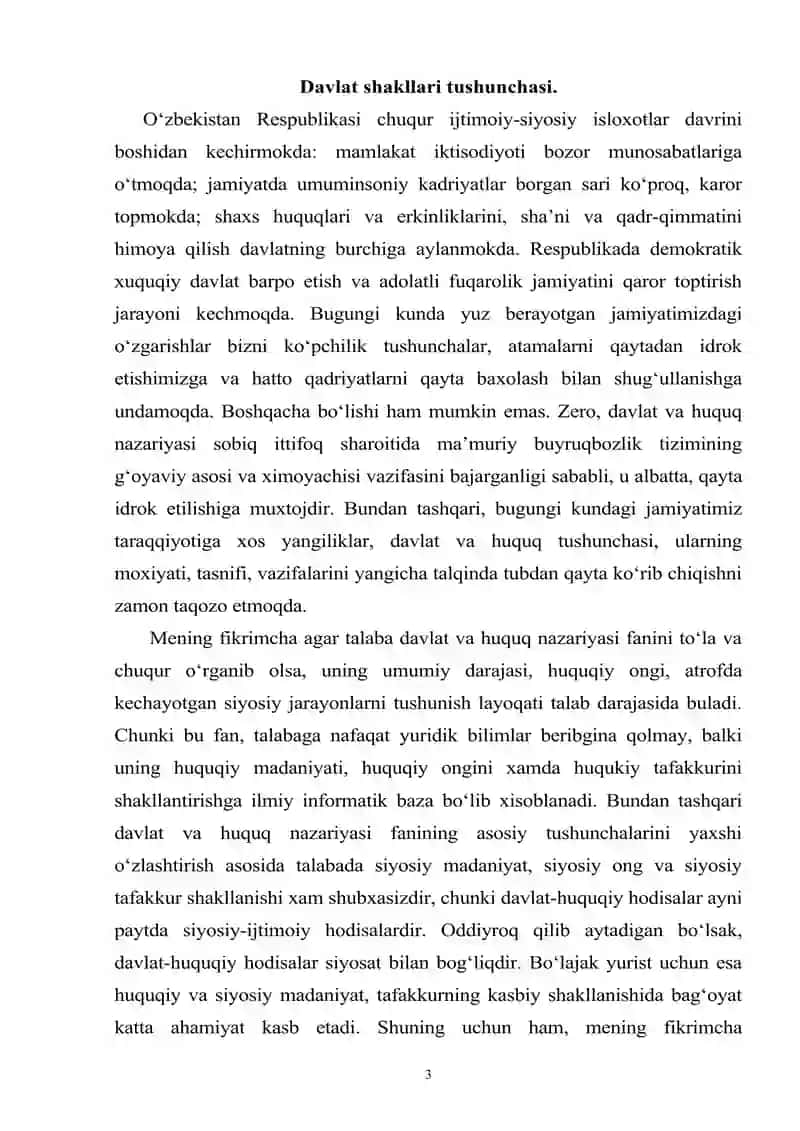 Davlat boshqaruv shakli 3