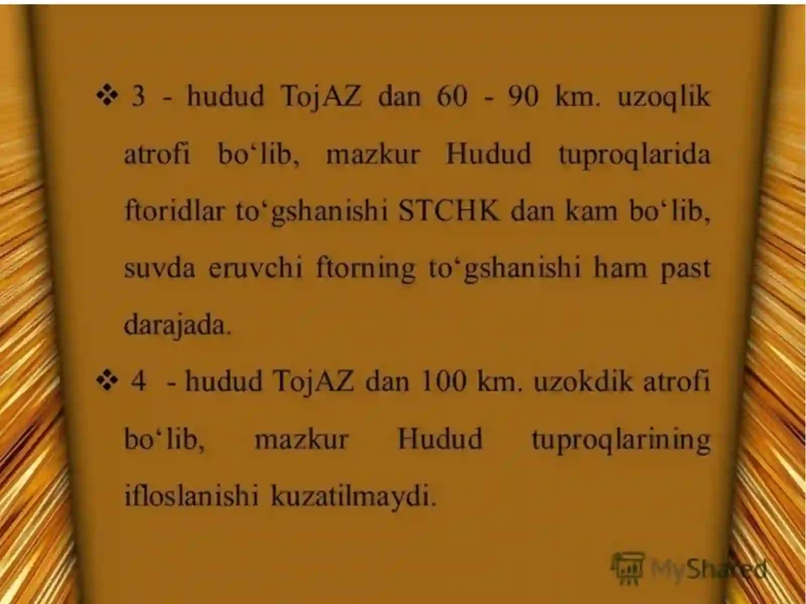 Tuproqlarning petsiditlar bilan ifloslanishi 3