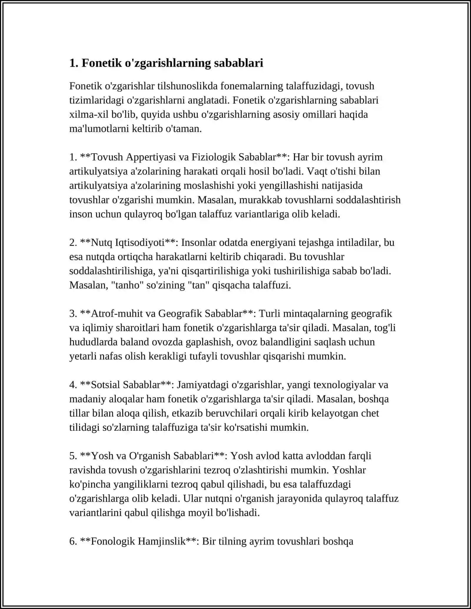 NUTQ TOVUSHLARINING FONETIK O'ZGARISHI 3