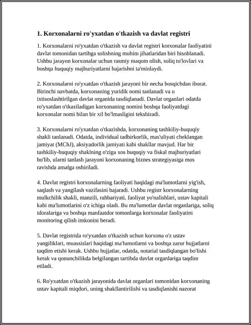 KORXONALAR FAOLIYATINI DAVLAT TOMONIDAN TARTIBGA SOLISH 3