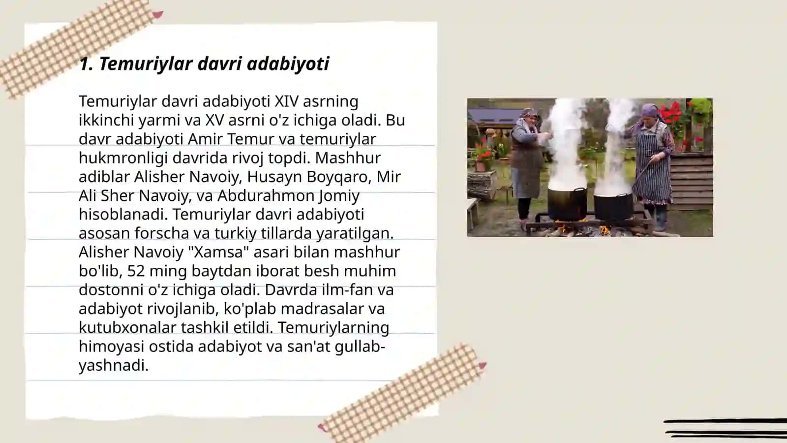 Temuriylar davri adabiyoti 3