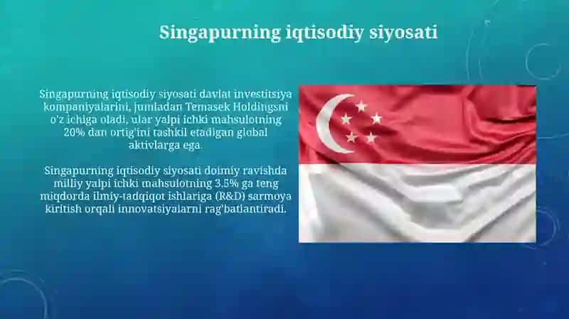 Singapur iqtisodiy siyosati 3