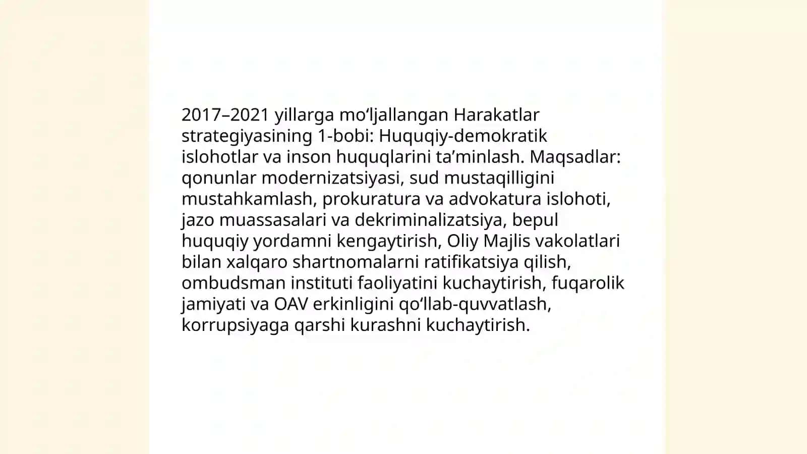 Harakatlar Strategiyasi 3