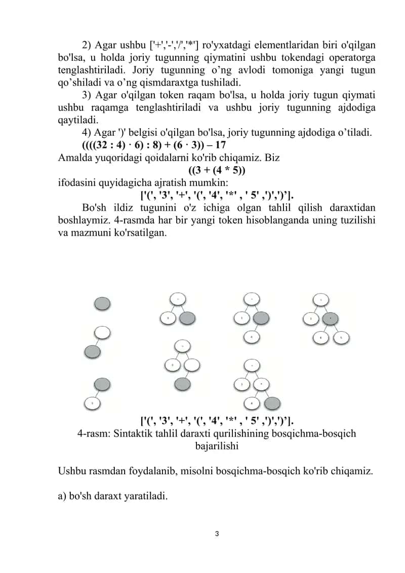 SINTAKTIK TAHLIL DARAXTINI LOYIHALASHTIRISH 3