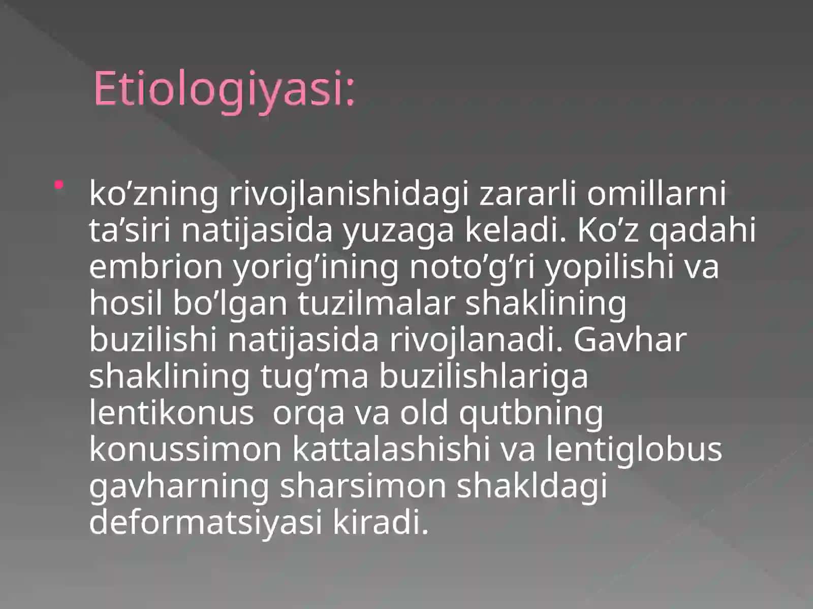 GAVHAR ANOMALIYALARI 3