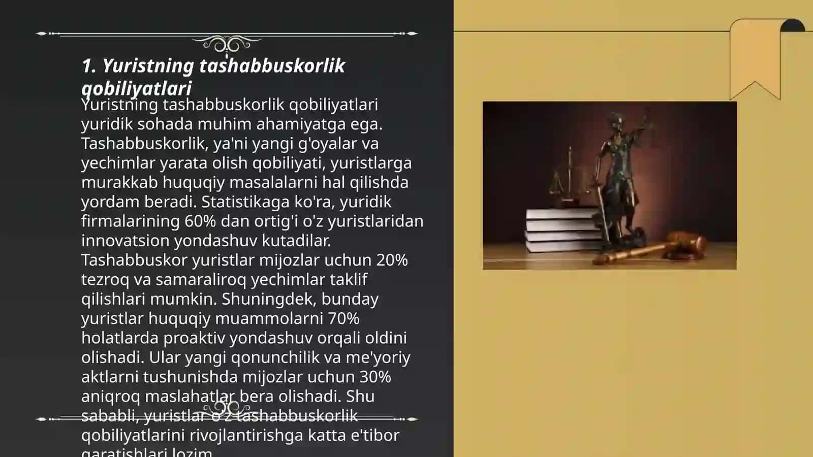 Yuristlik faoliyatida tashabbuskorlik va kreativlik 3