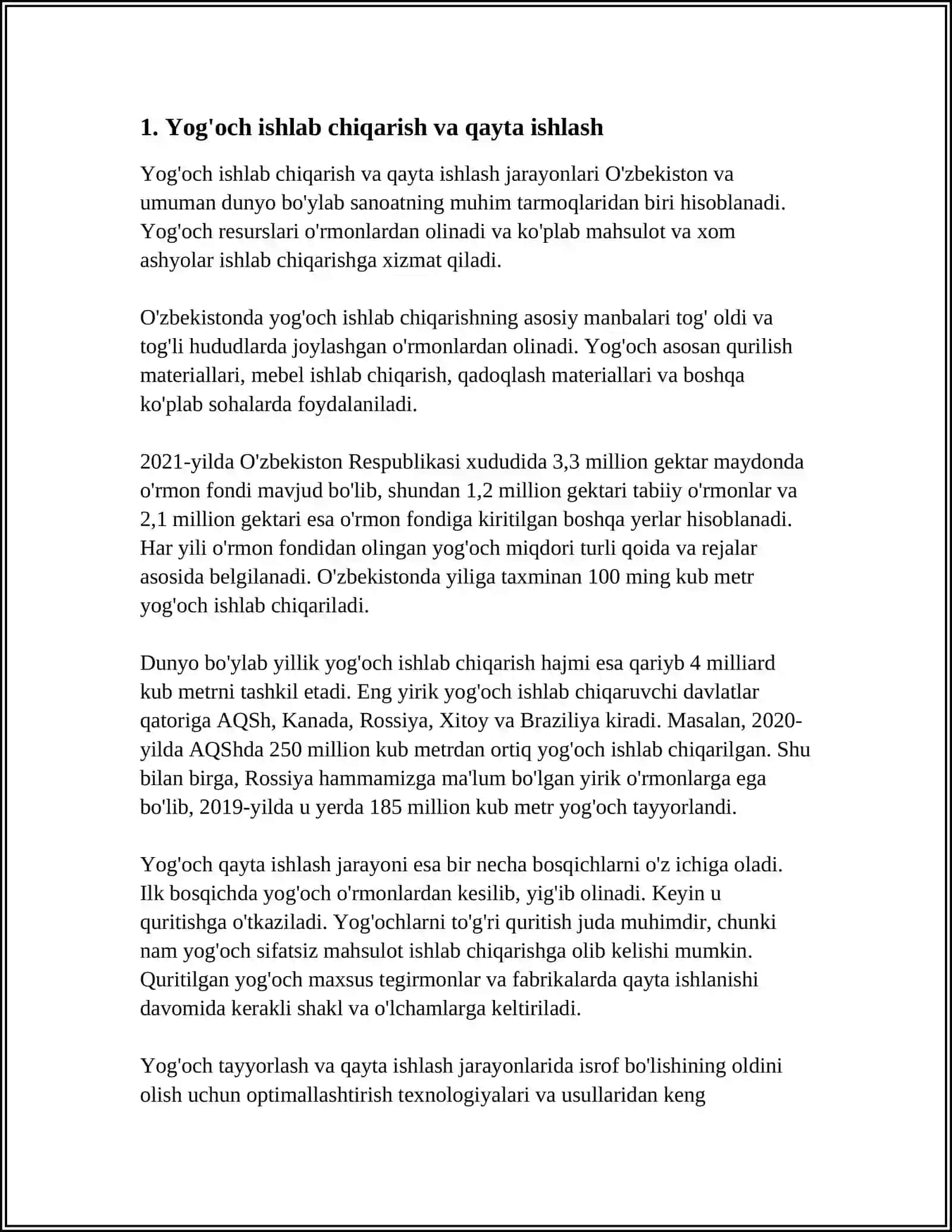 KUKUN SIMON MATERIALLAR BUYUM TAYORLASH 3