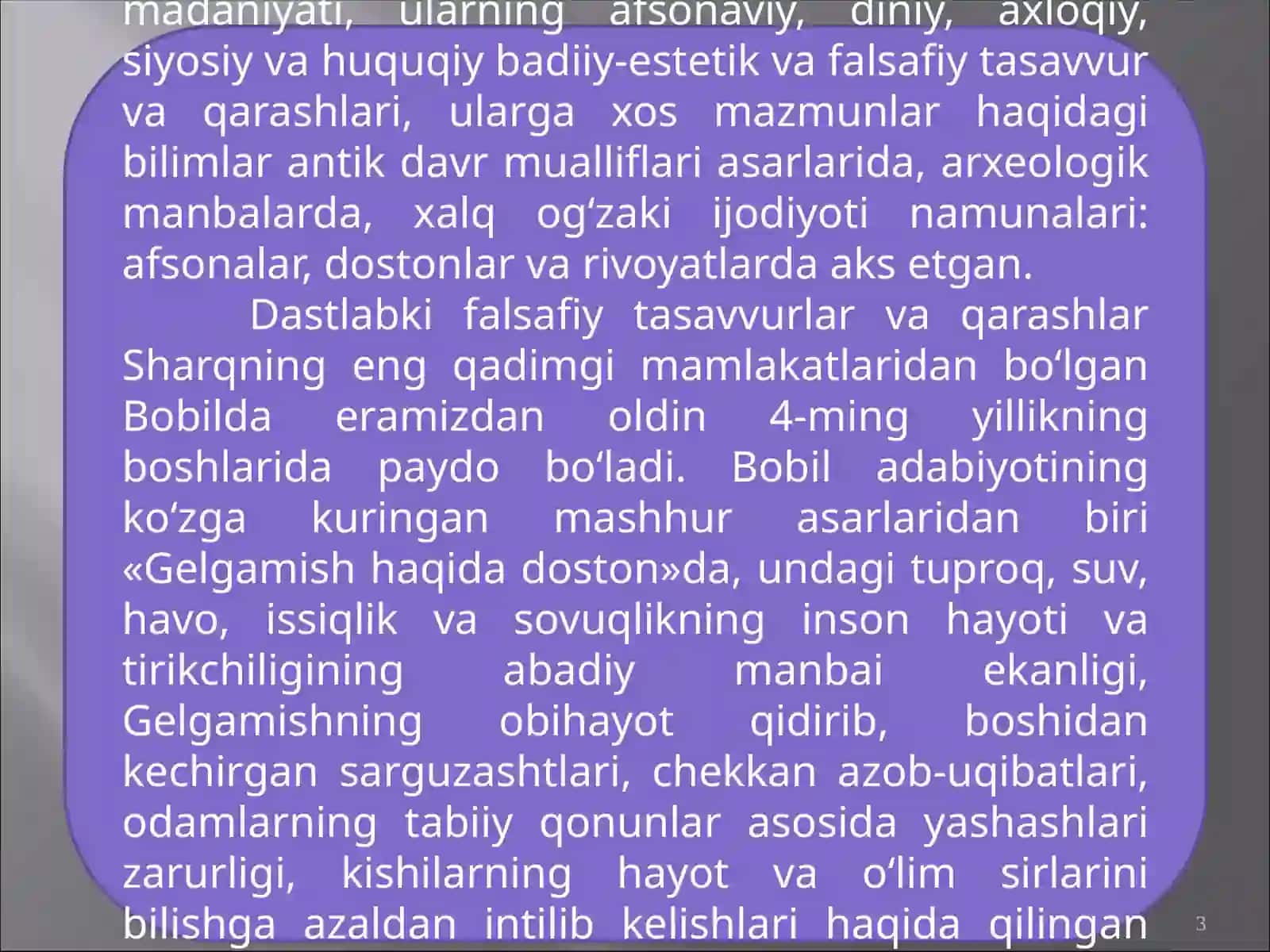 FALSAFIY TAFAKKUR TARAQQIYOTI BOSQICHLARI 3