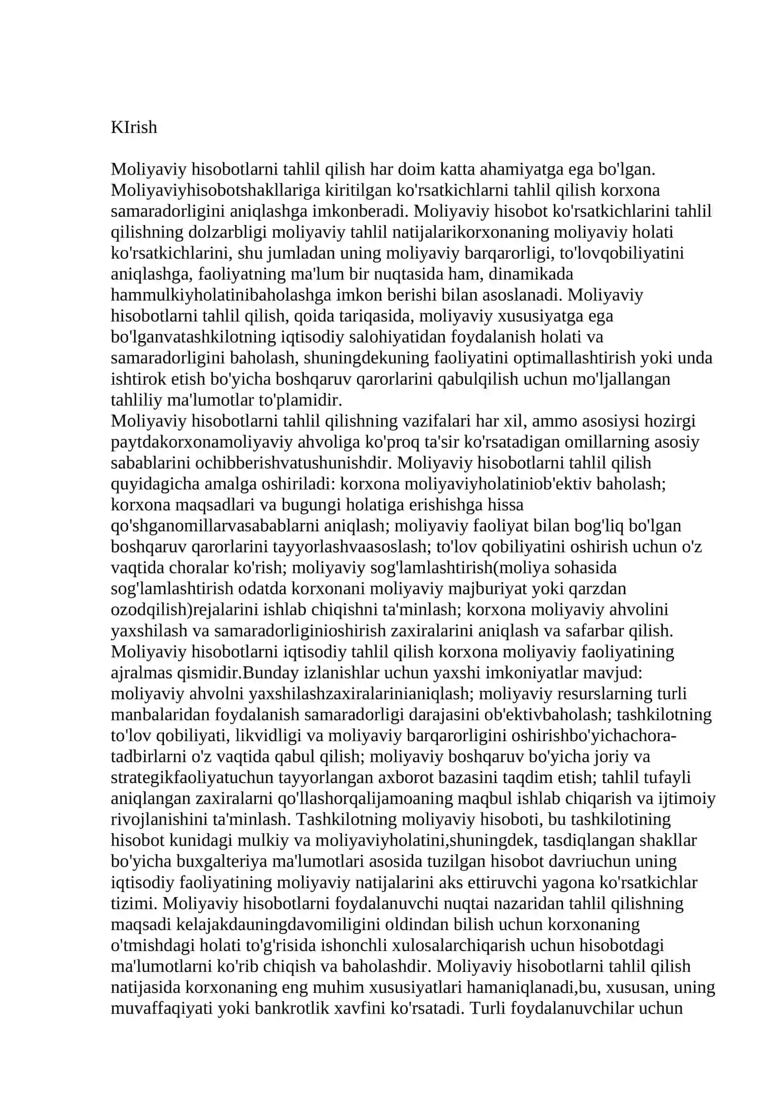 Moliyaviy natijalar tahlili 3