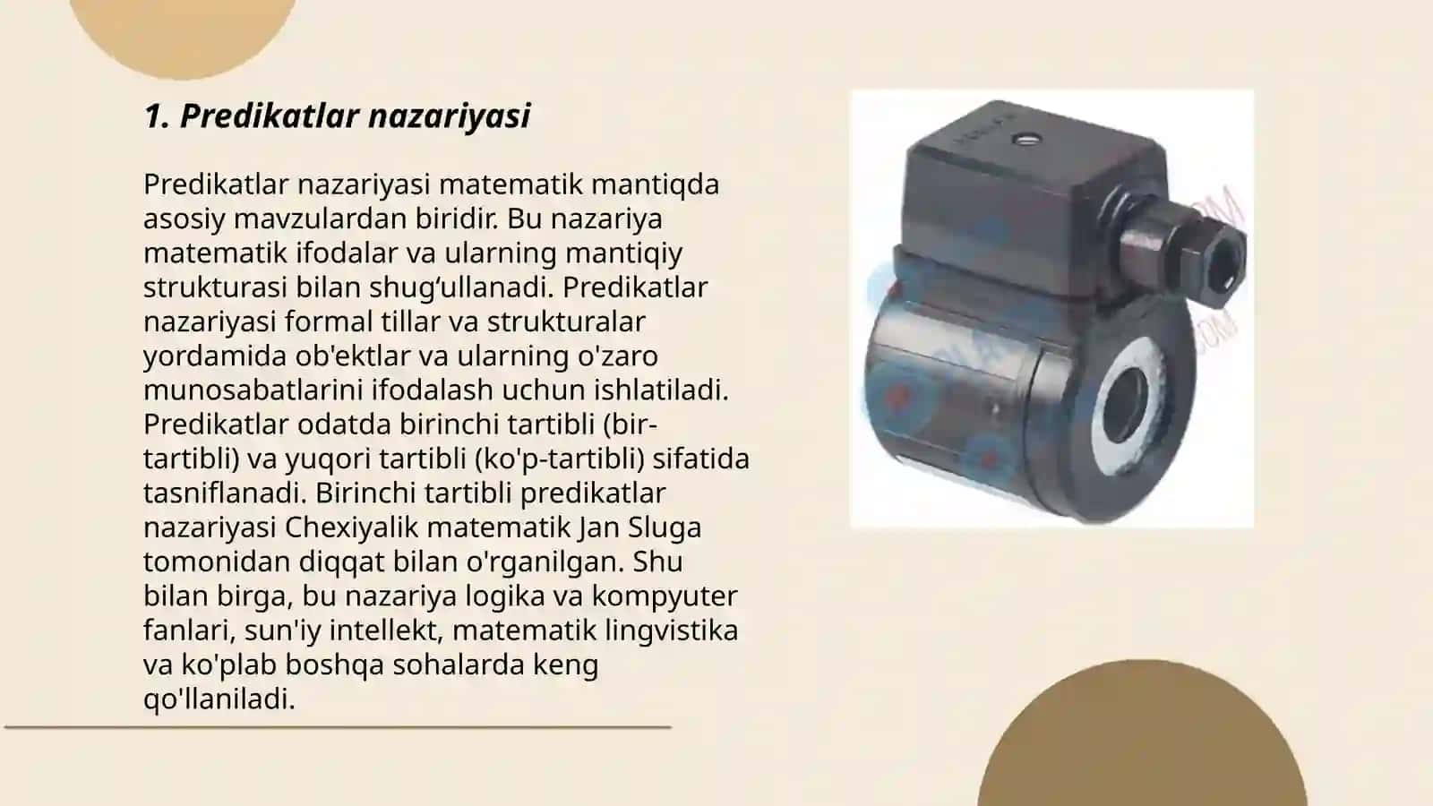Predikatlar va kvantorlar 3