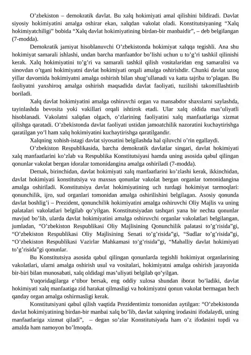 XALQ HOKIMIYATCHILIGINING KONSTITUTSIYAVIY ASOSLARI 3