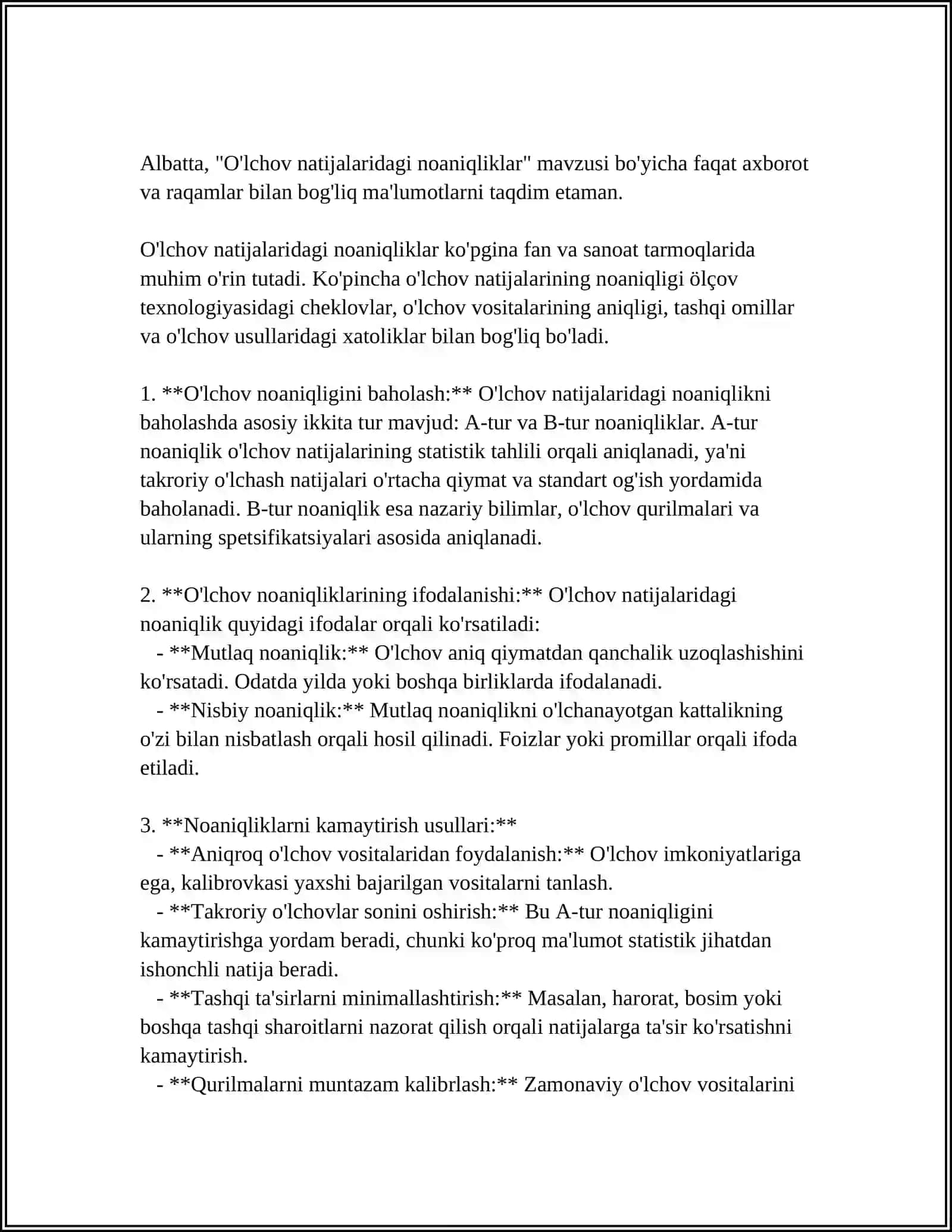 BAHOLASH JARAYONIDA UCHRAYDIGAN XATOLIKLAR VA ULARNING KELIB CHIQISHI 3