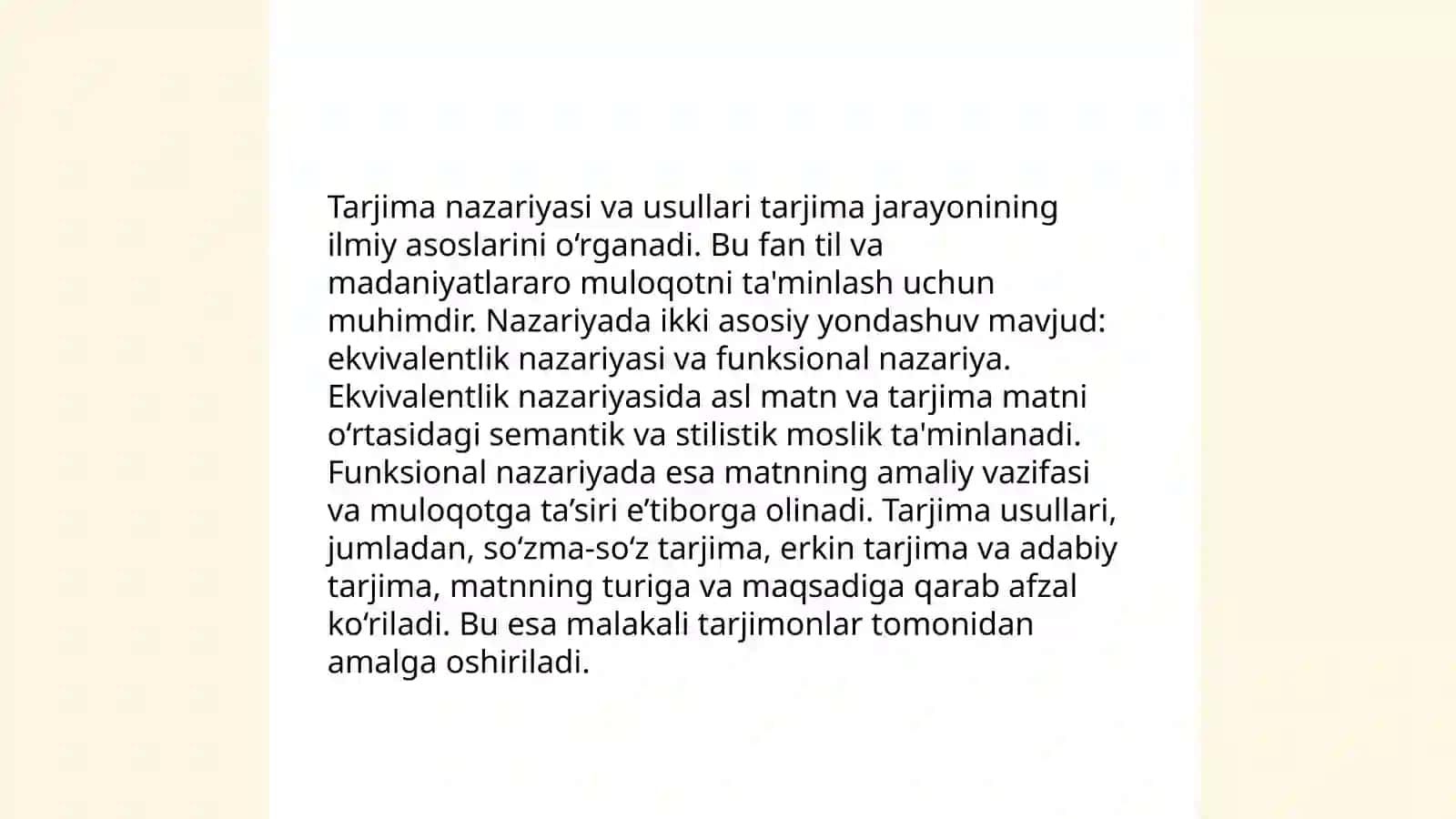 Masallarni nemis tiliga tarjima qilish 3