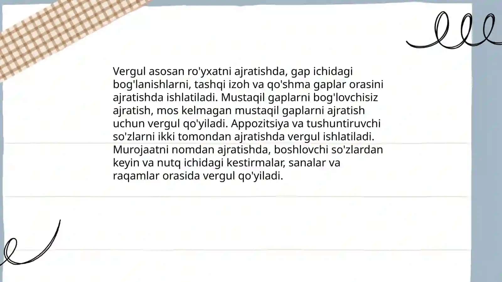 Punktuatsiya 3