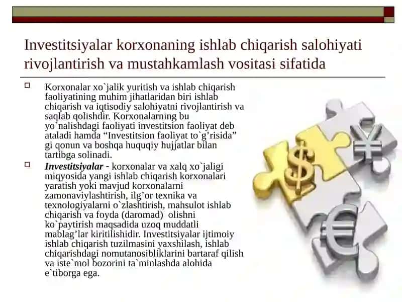O’zbekiston innovatsiya faoloyatini muvofiqlashtirishdagi davlatining ro’li 3