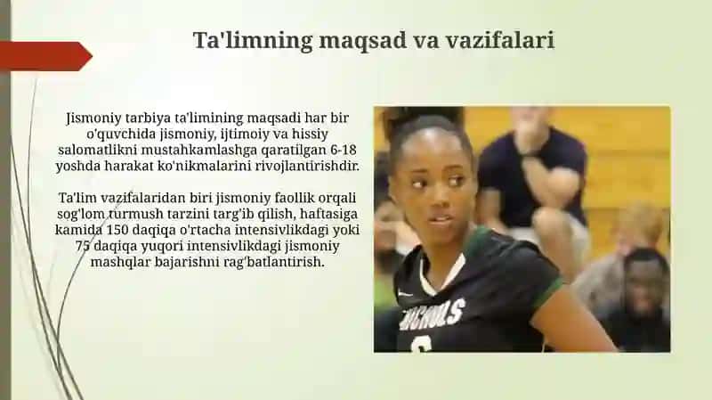 Jismoniy tarbiya va sport ta'limining asosiy yo'nalishlari 3