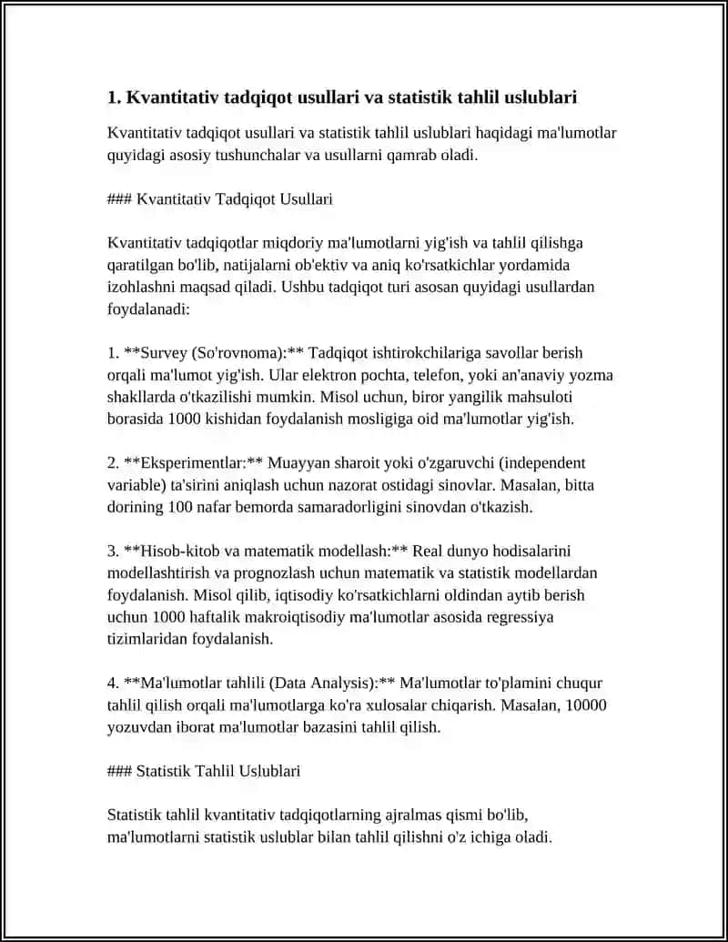 HOZIRGI ZAMON PSIXOLOGIYASINING TADQIQOT METODLARI 3