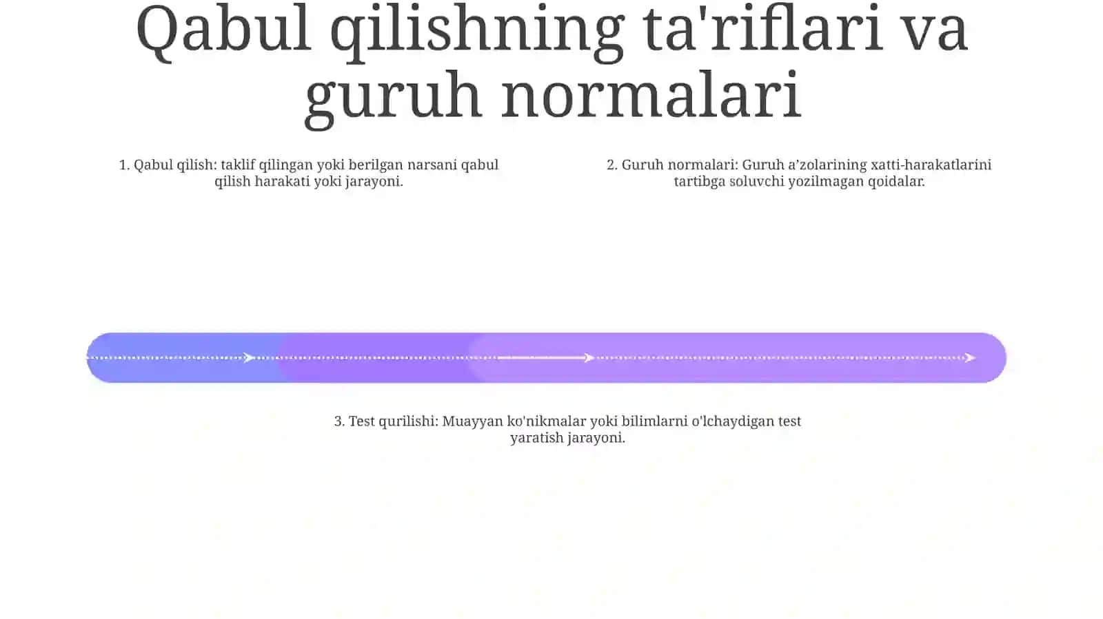 Guruhiy Normalami Qabul Qilish Mavzusi Bo'Yicha Test Tuzish 3