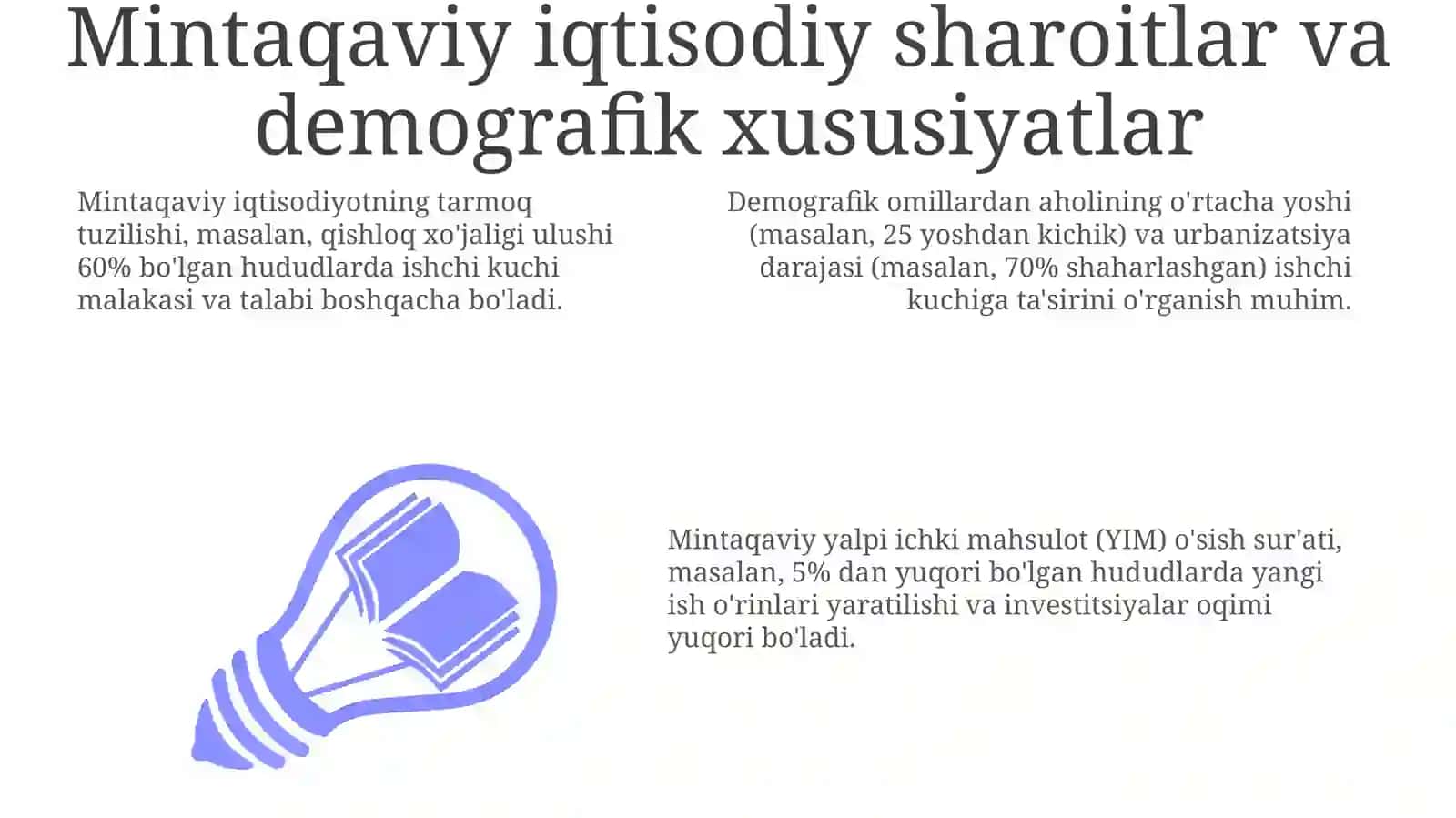 Mehnat bozor ishlashining mintaqaviy xususiyatlari 3