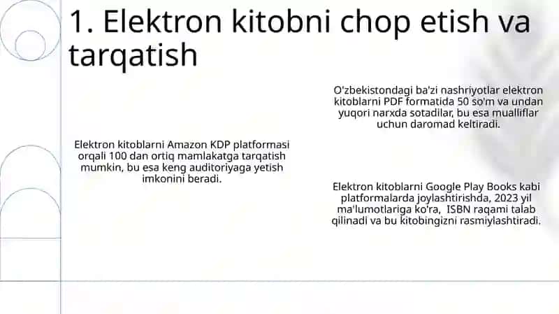 Elektron kitoblarni o'qish va tahrirlash 3
