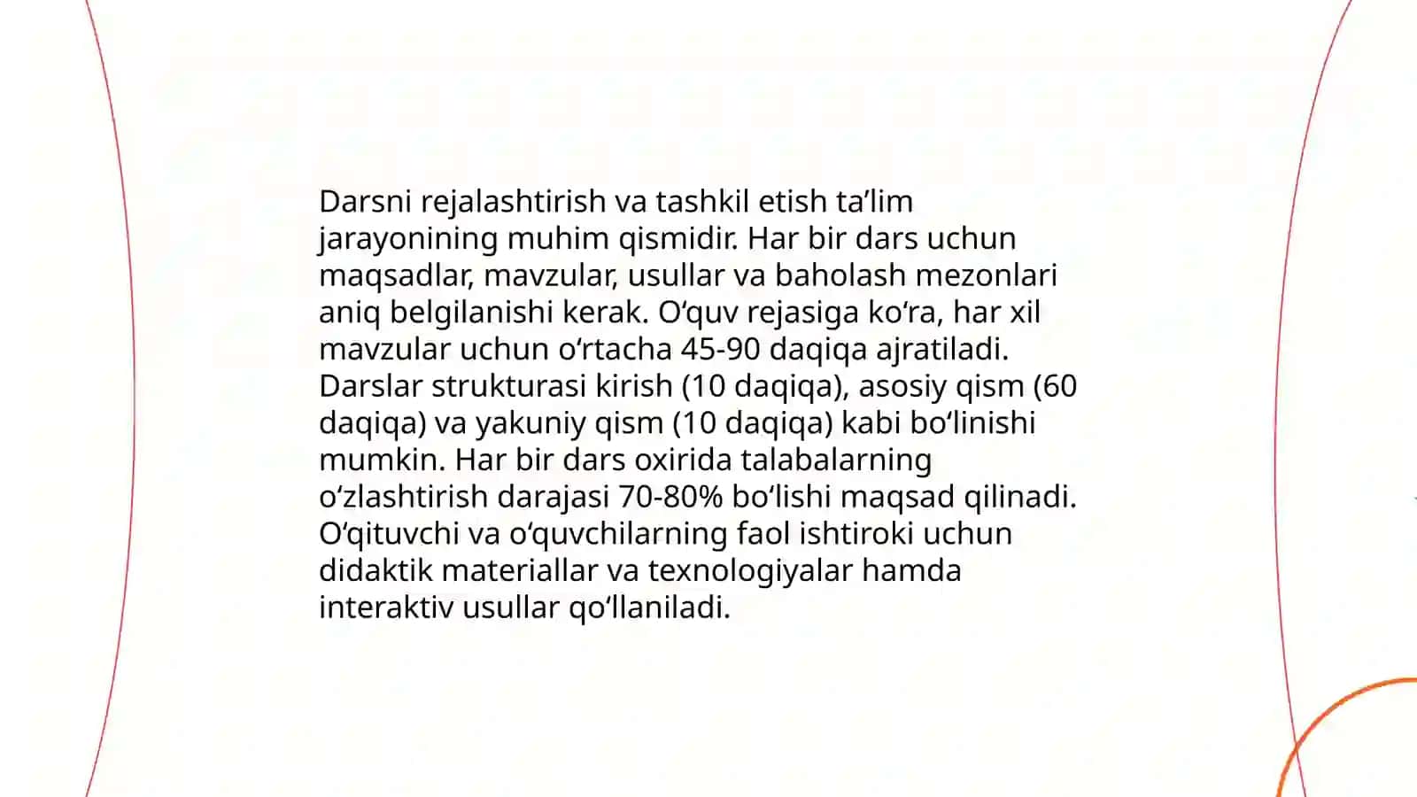 Dars jarayonida metodik didaktik usullarni qoʻllash 3
